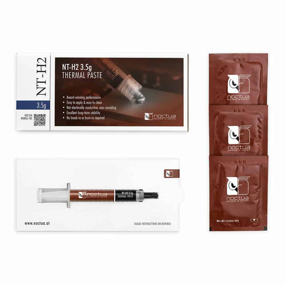 (image for) Noctua Pro-Grade CPU Thermal Paste 1.2ml / 3.5g with 3x Cleaning Wipes